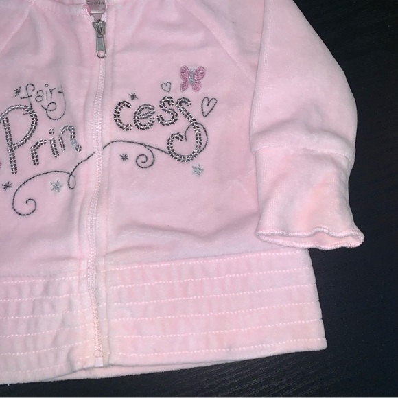 Girl’s 12M KOALA KIDS Pleated Skirt + Pink Velour Fairy Princess Hooded Jacket - Picture 15 of 16